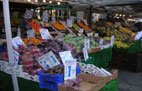Inverness Street Market, bancarella di frutta e verdura
