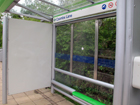 La fermata del tram denominata "Coombe Lane"