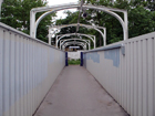 L'uscita che porta dal lato di Barnet