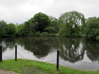 Il piccolo spazio d'acqua in Broomfield Park