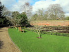 Un angolo dei giardini esterni del Palazzo di Eltham