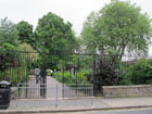 Il cancello di ingresso a Greenwich Park