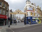 Il tratto di Woolwich New Road cui tramite accedete a Woolwich Market