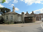 La costruzione al lato dell'ingresso di Syon Park