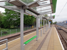 La fermata del tram denominata "Belgrave Walk"