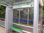 La fermata del tram denominata "Dundonald Road"