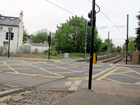 Il punto in cui la linea tramviaria attraversa Dundonald Road