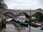 Richmond Bridge con imbarcazioni