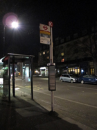 La fermata dell'autobus di Belsize Park Station