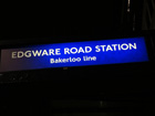Nessun dubbio, siamo alla stazione di Edgware Road della Bakerloo Line!!!