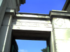 L'arco su cui è incisa la scritta "Hyde Park Corner"