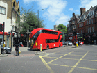 Nei pressi della stazione di Hackney Central