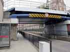 Il Ponte su cui corre la linea ferrata sotto cui dovete passare