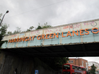 Il Ponte ferroviario che sovrasta Green Lanes