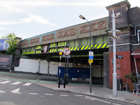 Il ponte ferroviario che sovrasta Stroud Green Road