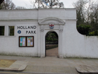 Una delle porte d'ingresso di Holland Park