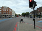L'incrocio tra Clapham Road e Lambeth Road