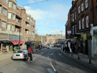 La parte superiore di Blackheath Village