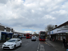 La stazione di Grove Park ed il tratto prospiciente di Baring Road