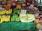 Frutta e verdura in vendita a Lewisham Market