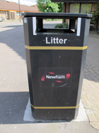 La scritta "Newham" chiarisce inequivocabilmente in quale Municipalità si trova Beckton