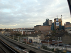 Il panorama in direzione opposta all'aeroporto