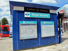 Potete arrivare a Beckton con la DLR ....
