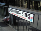 Il cartello conferma che siamo nella Municipalità di Southwark