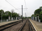 La fermata del tram denominata "Harrington Road"