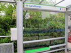 La fermata del tram denominata "Sandilands"