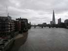 The Shard visto dal Millennium Bridge